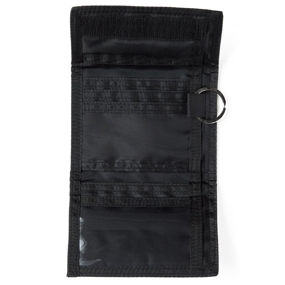 Бумажник OBEY Drop Out Tri Fold Wallet Black 2020 889582645379 - фото 2