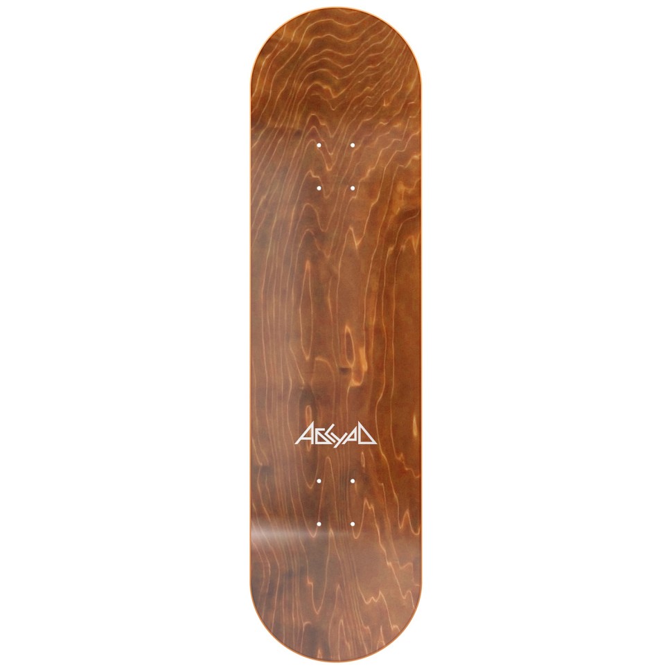 фото Дека для скейтборда абсурд мозг абсурда brown, natural 8.25 дюйм 2023