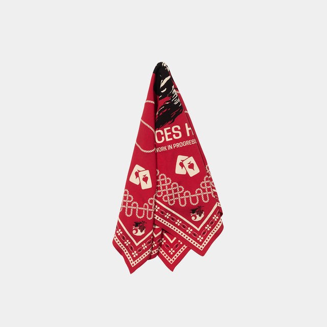 Бандана CARHARTT WIP Big Buck Bandana Souvenir Print, Arcade 4064958439622 - фото 2