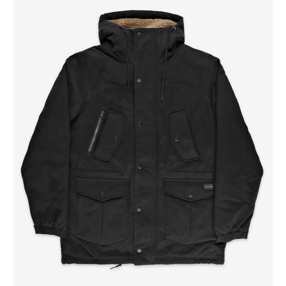 Куртка VOLCOM Starget 5K Parka Black 196134540205, размер S - фото 1