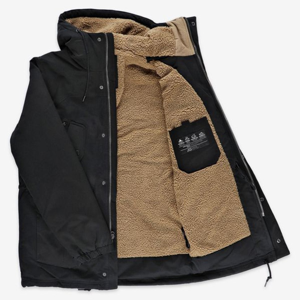Куртка VOLCOM Starget 5K Parka Black 196134540205, размер S - фото 3