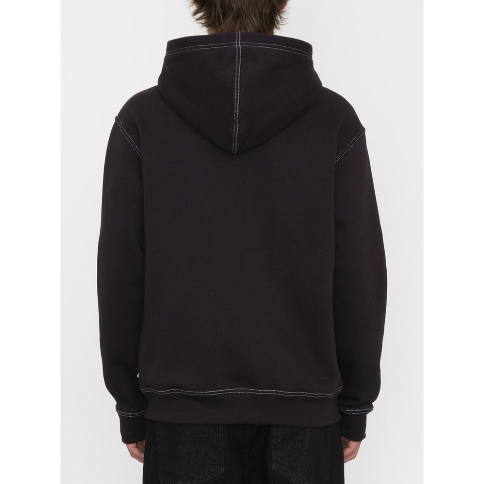 Худи VOLCOM Workard Zip Fleece Black фото 2