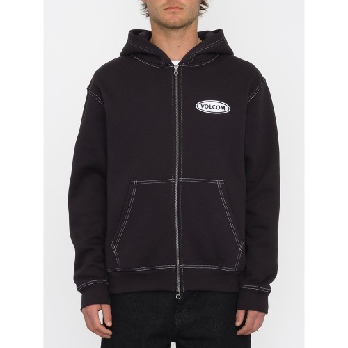 Black zip fleece store