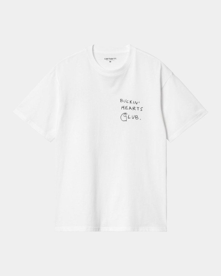 Футболка CARHARTT WIP S/S Pepe B.H.C T-Shirt FW25 White