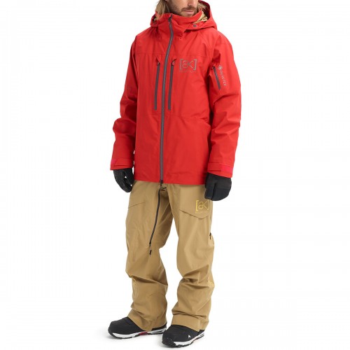 Куртка для сноуборда мужская BURTON M Ak Gore-Tex Swash Jacket Flame Scarlet 2020, фото 3