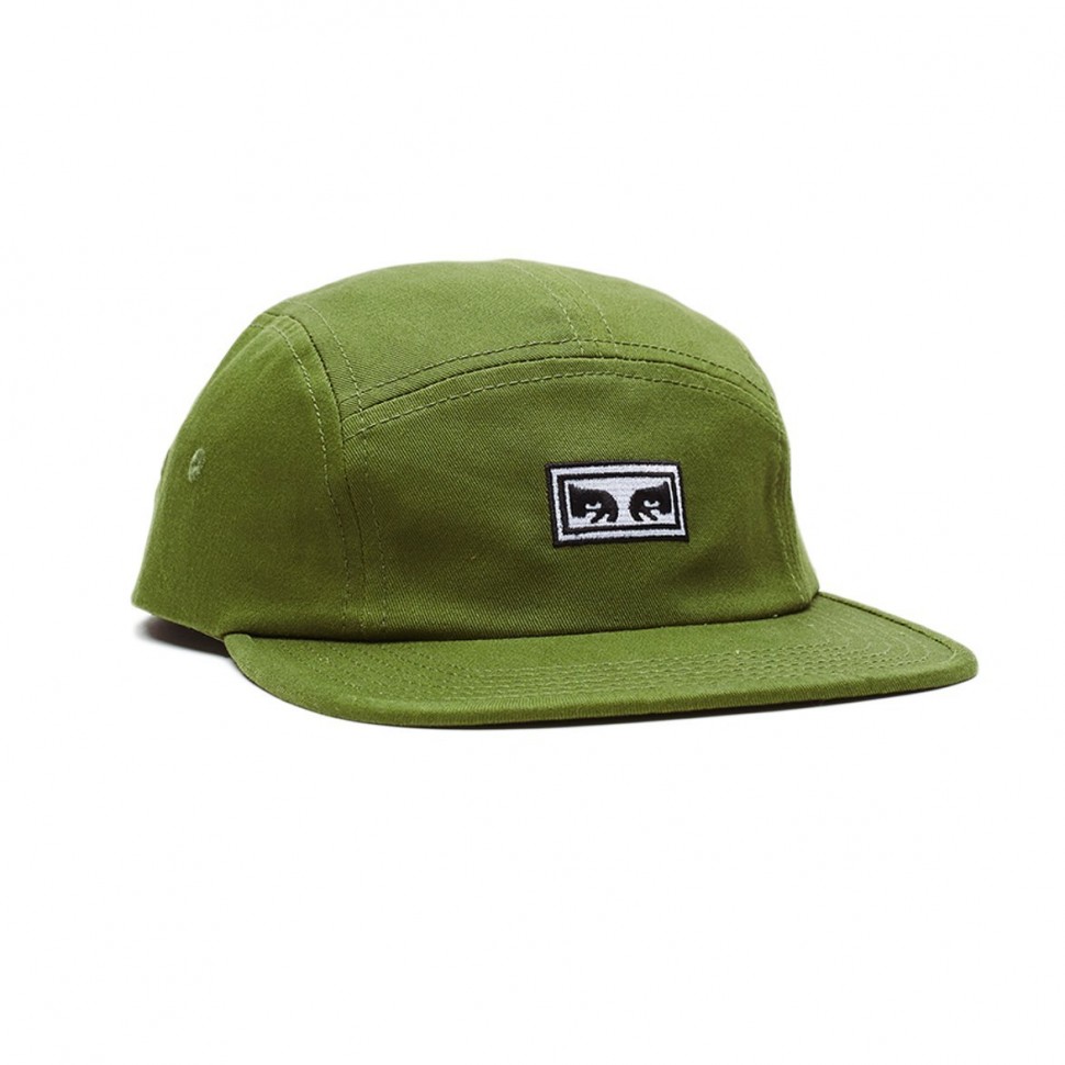 фото Кепка obey eyes 5 panel hat army 2020