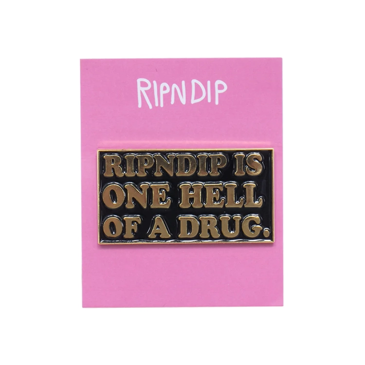Значок RIPNDIP Hell Of A Drug Pin Multi 2023, фото 1