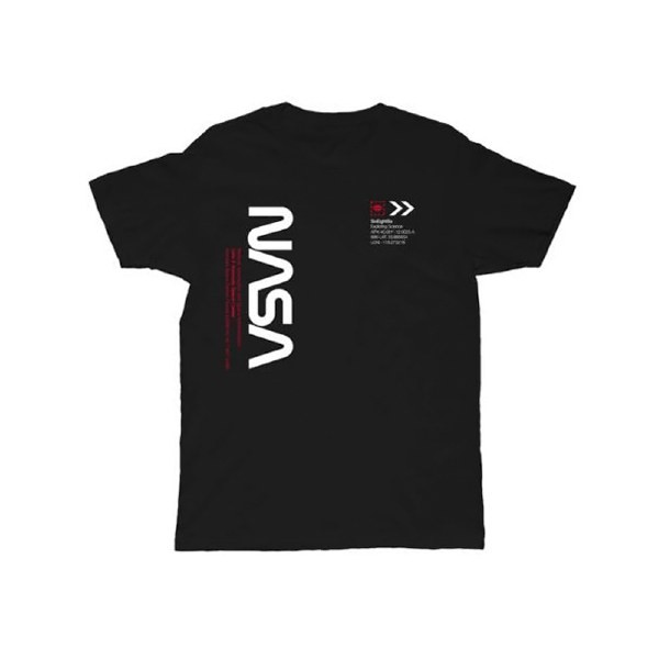 Футболка 686 Nasa S/S T-Shirt Black 2023 883510551077, размер S
