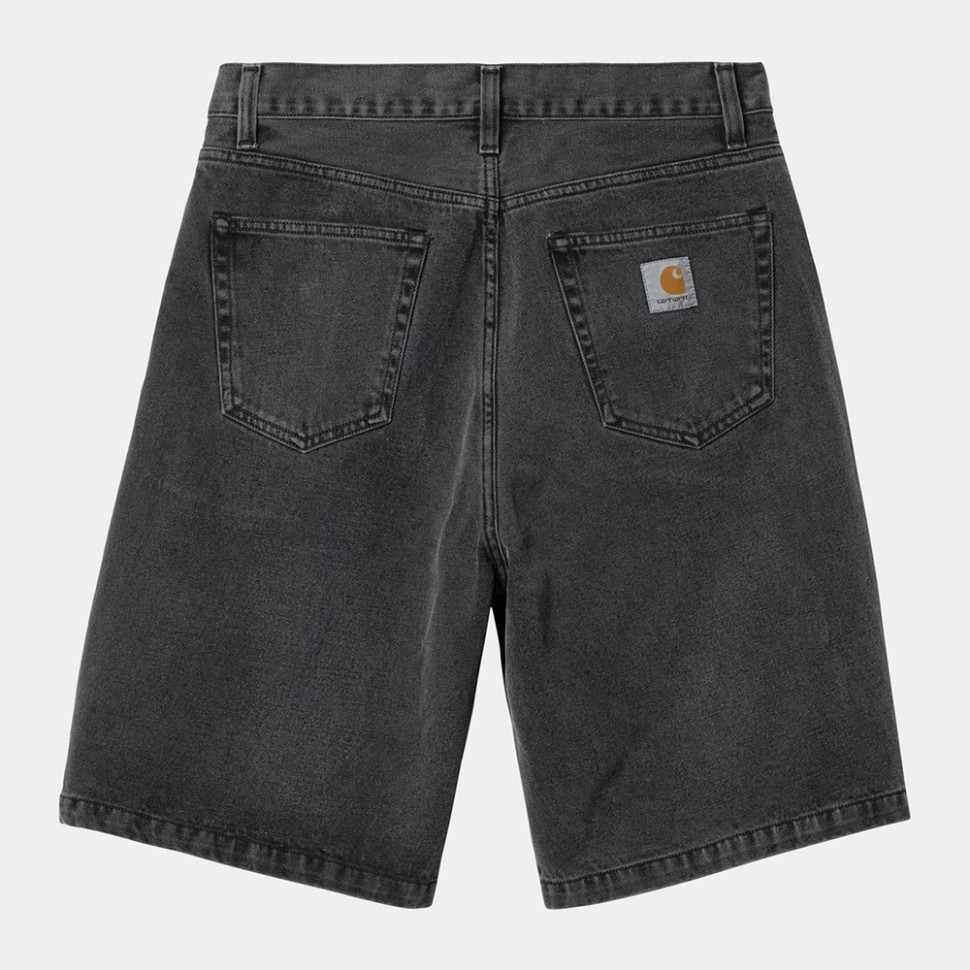 Шорты CARHARTT WIP Landon Short Black Heavy Stone Wash фото 2