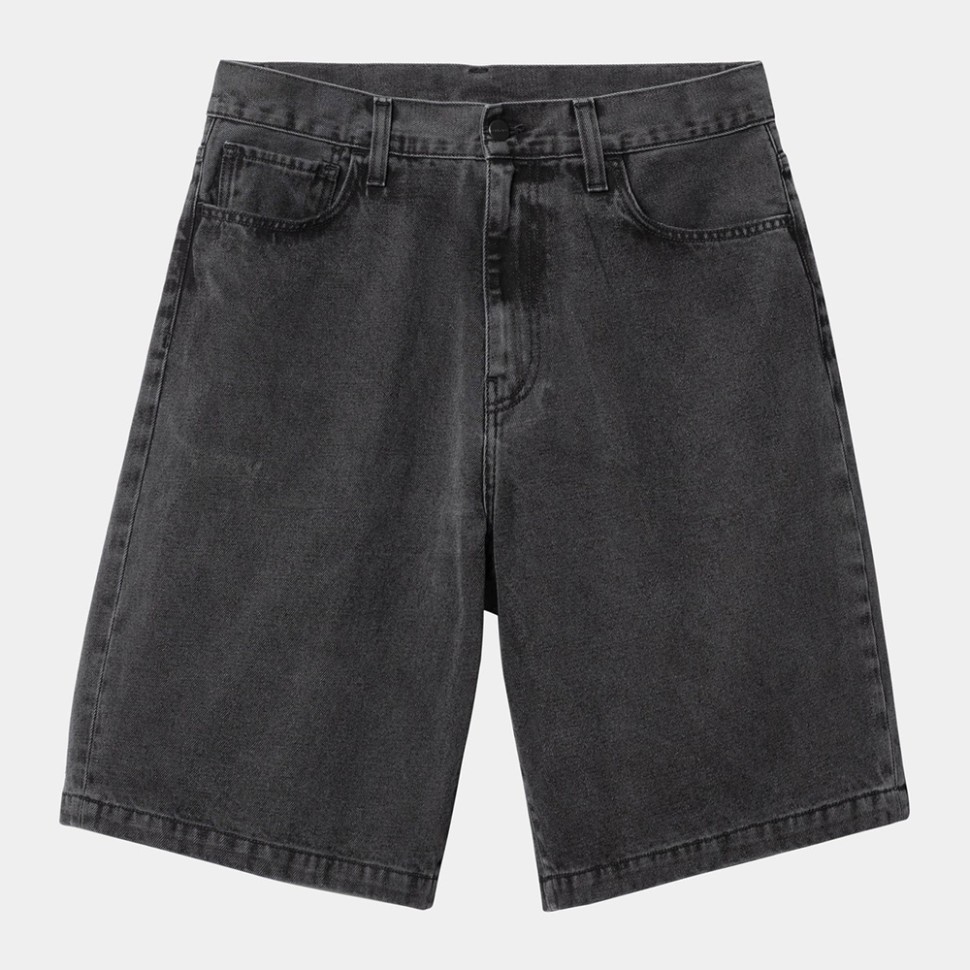 Шорты CARHARTT WIP Landon Short Black Heavy Stone Wash