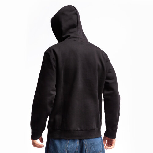 Толстовка с капюшоном CARHARTT WIP Hooded Carhartt Sweatshirt Black / White 2021, фото 2