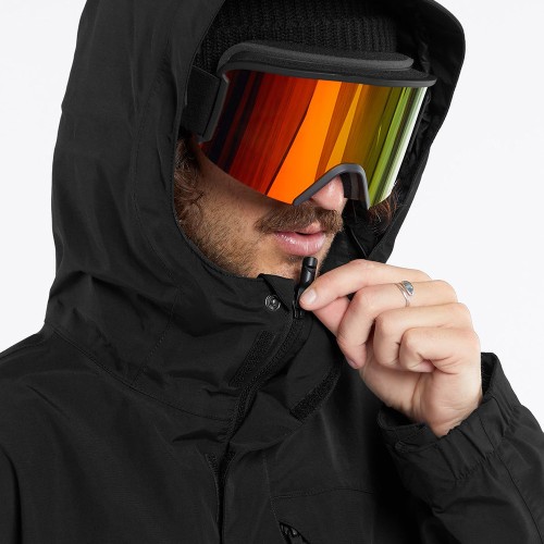 Куртка сноубордическая VOLCOM L Ins Gore-Tex Jacket Black 2024, фото 4